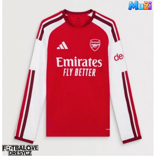 Arsenal Domácí Dres 2026-27 Dlouhý Rukáv Arsenal Domácí Dres 2026-27 Dlouhý Rukáv